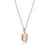 Sky Blue Topaz Necklace - 0.7ct - Image 2