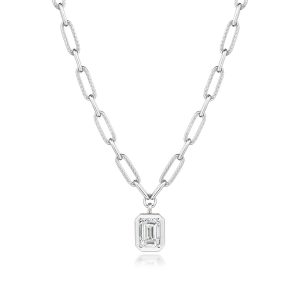 Petite Diamond Link Necklace - 1.54ct