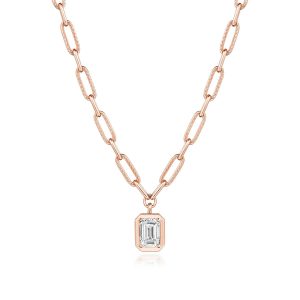 Petite Diamond Link Necklace - 1.54ct