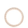 French Pavé Diamond Wedding Band - 1.5mm - Image 2