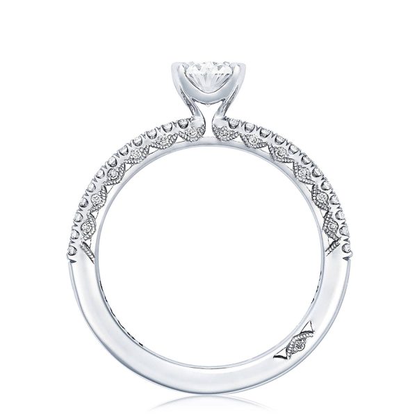 Oval Solitaire Engagement Ring - Image 2