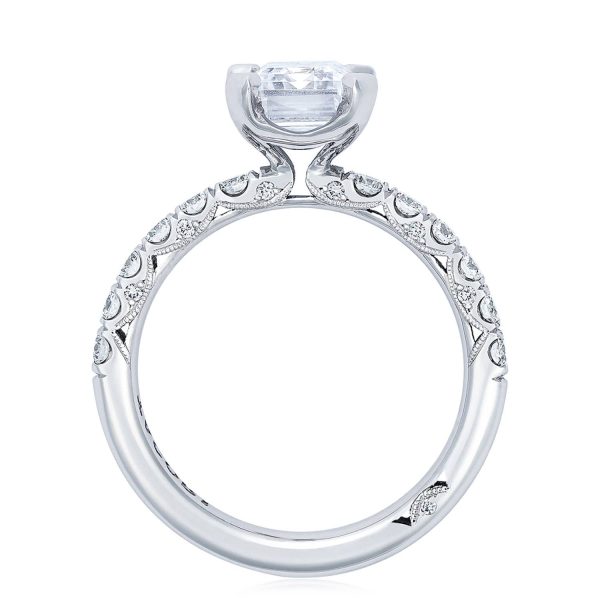 Emerald Solitaire Engagement Ring - Image 2