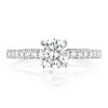 Round Solitaire Engagement Ring