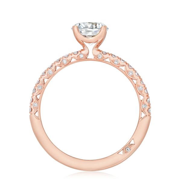 Round Solitaire Engagement Ring - Image 2