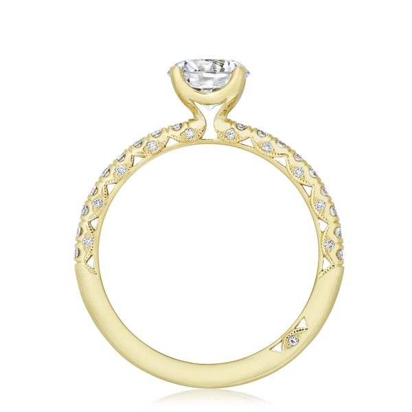 Round Solitaire Engagement Ring - Image 2