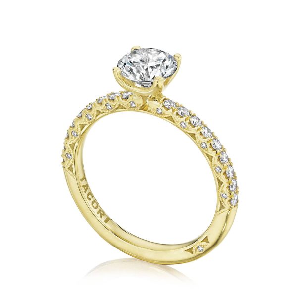 Round Solitaire Engagement Ring - Image 4