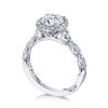 Round Bloom Engagement Ring - Image 4