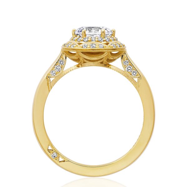 Round Bloom Engagement Ring - Image 2