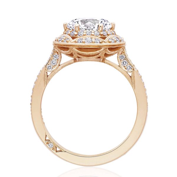 Round Bloom Engagement Ring - Image 2