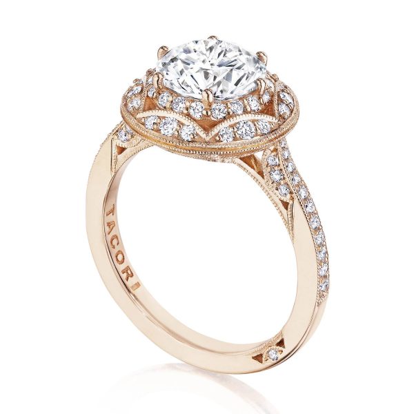 Round Bloom Engagement Ring - Image 3