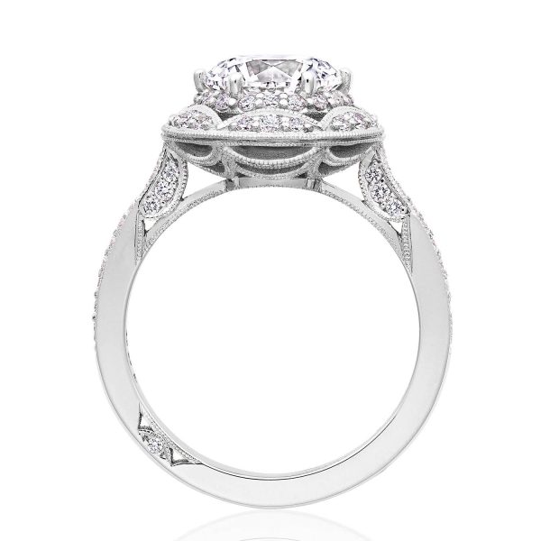 Round Bloom Engagement Ring - Image 2