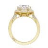 Round Bloom Engagement Ring - Image 2