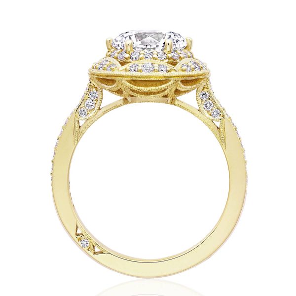 Round Bloom Engagement Ring - Image 2