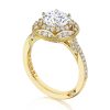 Round Bloom Engagement Ring - Image 3
