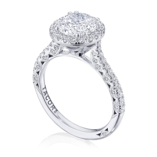 Round Bloom Engagement Ring - Image 3