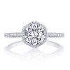 Round Bloom Engagement Ring