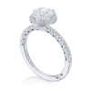 Round Bloom Engagement Ring - Image 3
