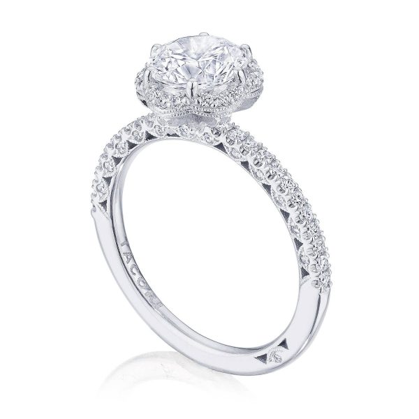 Round Bloom Engagement Ring - Image 3