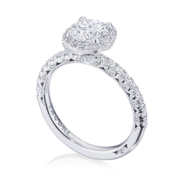 Round Bloom Engagement Ring - Image 3
