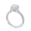 Round Bloom Engagement Ring - Image 3