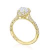 Round Bloom Engagement Ring - Image 3