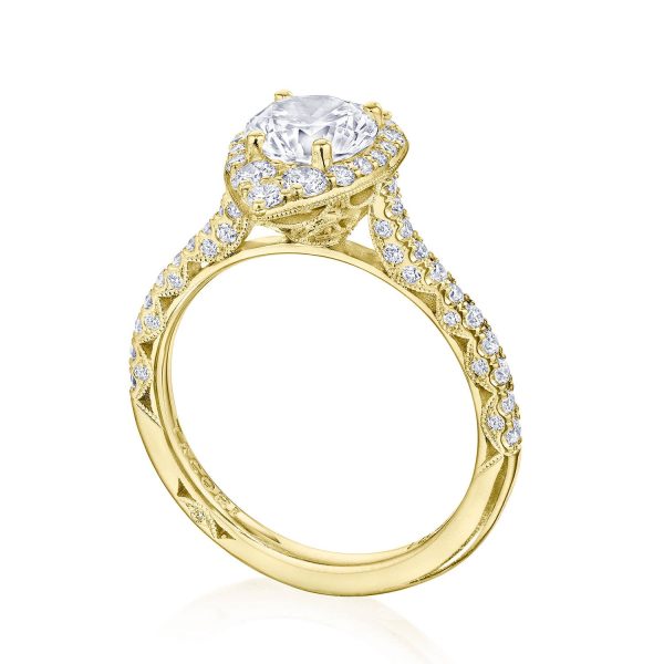 Round Bloom Engagement Ring - Image 3