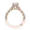 Oval Solitaire Engagement Ring - Image 2