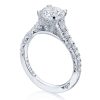 Round Solitaire Engagement Ring - Image 3