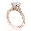 Round Solitaire Engagement Ring - Image 3