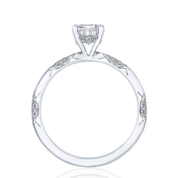 Emerald Solitaire Engagement Ring - Image 2