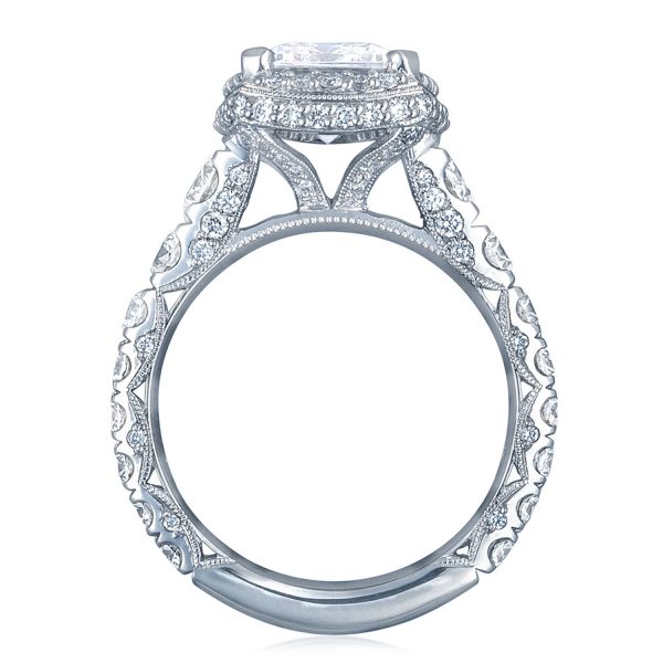 Emerald Bloom Engagement Ring - Image 2