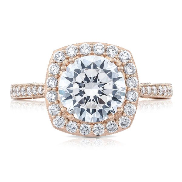 Round Bloom Engagement Ring - Image 2