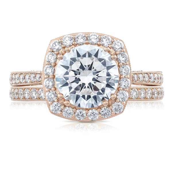 Round Bloom Engagement Ring - Image 3