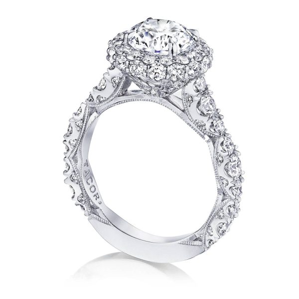Round Bloom Engagement Ring - Image 4