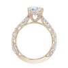 Emerald Solitaire Engagement Ring - Image 2