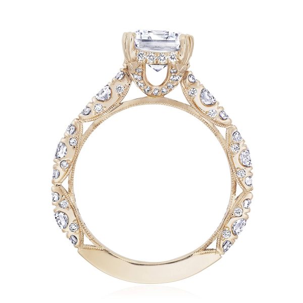 Emerald Solitaire Engagement Ring - Image 2
