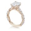 Emerald Solitaire Engagement Ring - Image 4
