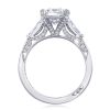 Emerald 3-Stone Engagement Ring - Image 2
