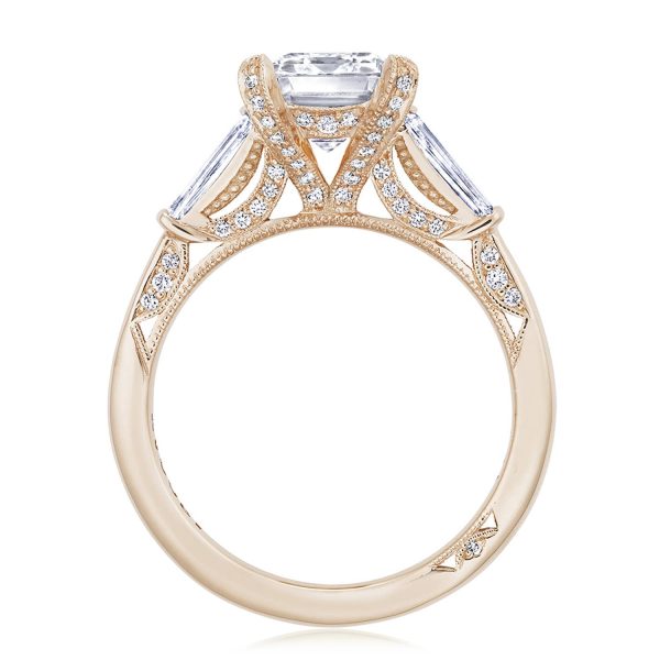 Emerald 3-Stone Engagement Ring - Image 2