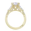 Emerald 3-Stone Engagement Ring - Image 2