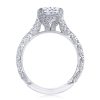 Oval Solitaire Engagement Ring - Image 2