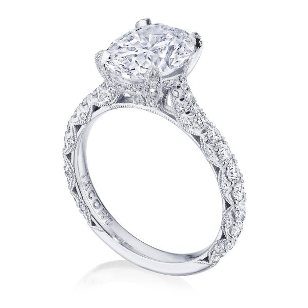 Oval Solitaire Engagement Ring - Image 3