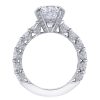 Round Solitaire Engagement Ring - Image 2