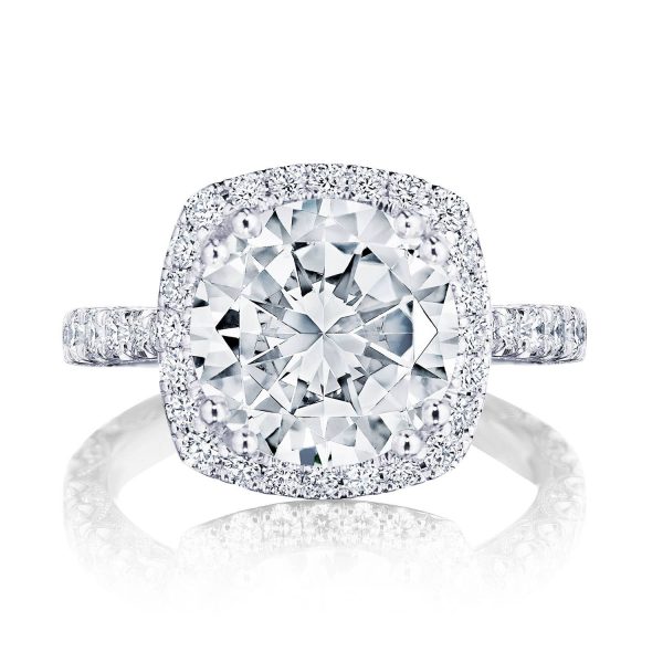 Cushion Bloom Engagement Ring