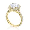 Cushion Bloom Engagement Ring - Image 3