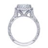 Emerald Bloom Engagement Ring - Image 2