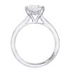 Emerald Solitaire Engagement Ring - Image 2