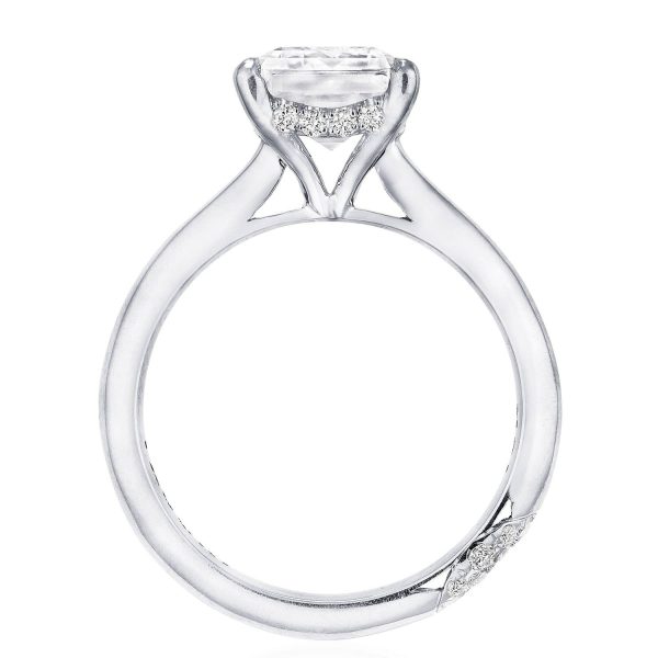 Emerald Solitaire Engagement Ring - Image 2