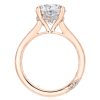 Round Solitaire Engagement Ring - Image 2