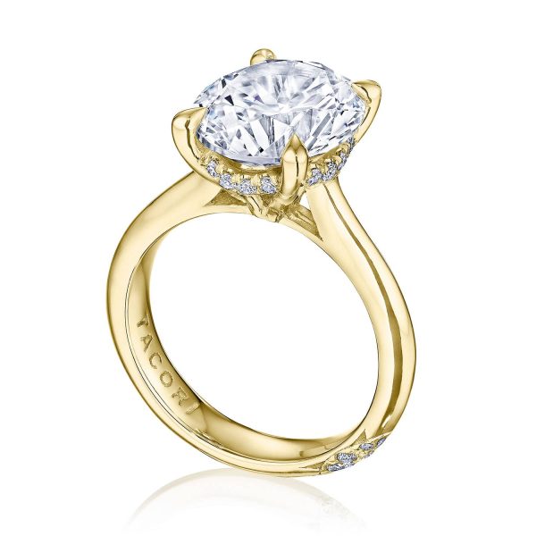 Round Solitaire Engagement Ring - Image 3